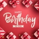 Happy Birthday Sticker +$3.95