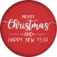 Merry Christmas Sticker +$0.95