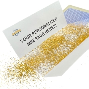 Glitter Bomb Letter | Increase The Glitter | Add A Custom Message To The Inside & Outside | Add Stickers To The Inside & Outside | Anonymous Prank Website | Prank Mail | Ship Your Enemies Glitter