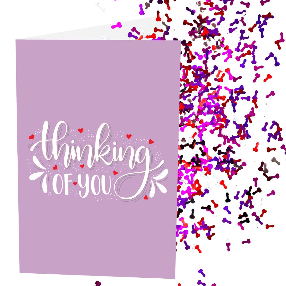 Dick Bomb Card | Thinking Of You | Increase The Glitter | Add A Custom Message To The Inside & Outside | Add Stickers To The Inside & Outside | Anonymous Prank Website | Prank Mail | Ship Your Enemies Glitter