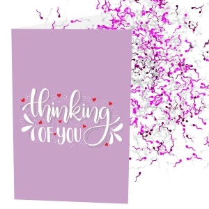Jizz Bomb Card | Thinking Of You | Increase The Glitter | Add A Custom Message To The Inside & Outside | Add Stickers To The Inside & Outside | Anonymous Prank Website | Prank Mail | Ship Your Enemies Glitter